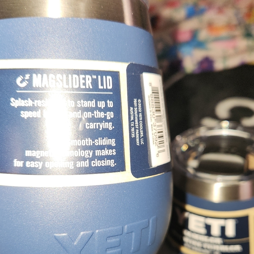 YETI Rambler Blue Wine Tumblers - Picture 7 of 9